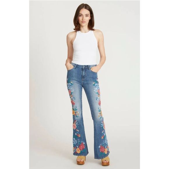 NWT Driftwood- Farrah Flare - Honey Suckle Size 26 - Picture 7 of 10